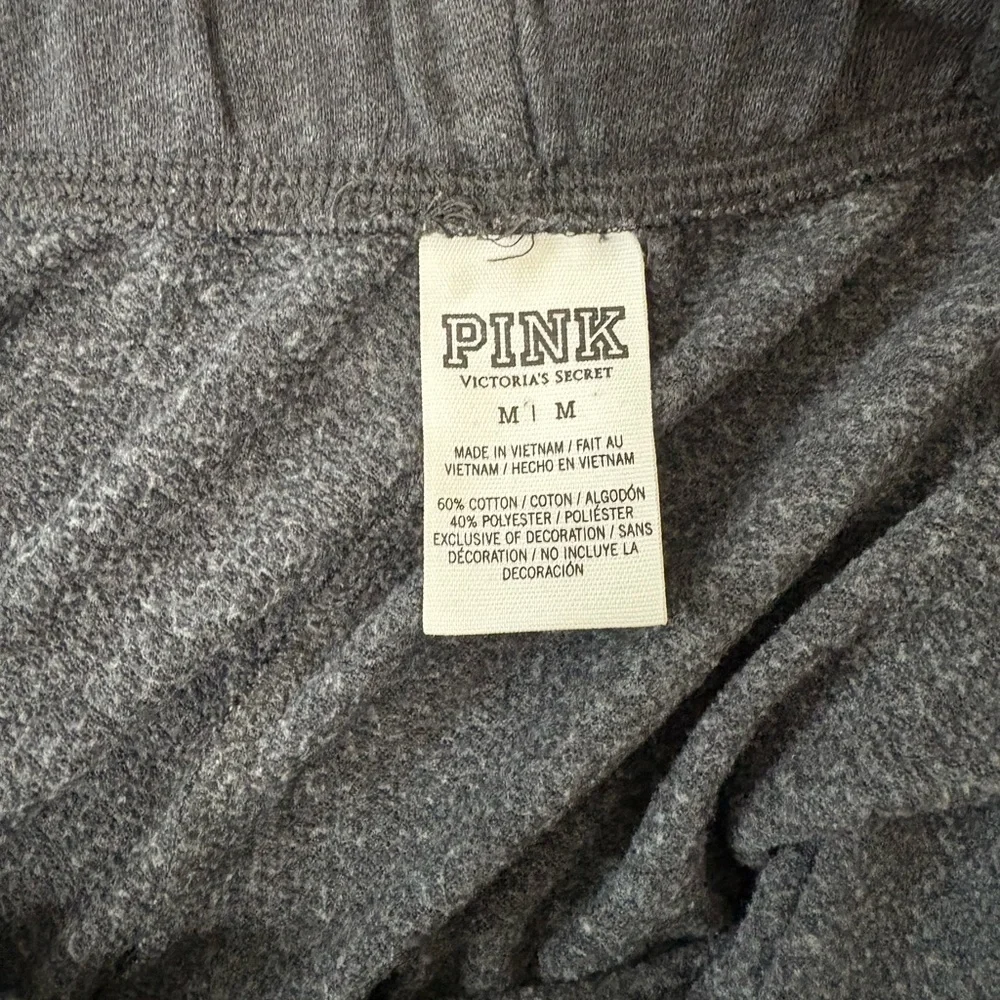 PINK Victoria's Secret Charcoal Joggers - Picture 4 of 5